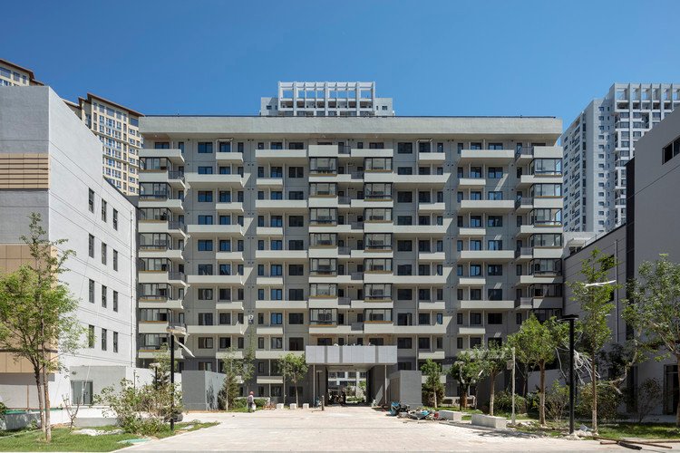 Low-energy public rental housing project at Beijing Coking Plant - Ultra-low energy building facade insulation utilizing RS XPS boards