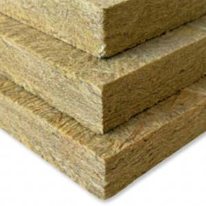 High-density fireproof rock wool insulation boards with dense mineral fiber structure for thermal and acoustic protection